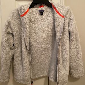 Youth Girls Patagonia Zip-up Hooded Jacket